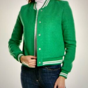 NWT Nanette Lepore Boucle Bomber Jacket